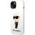 Karl Lagerfeld KLHCP14MSNIKBCH Silicone Ikonik Hardcase Aizsargapvalks priekš iPhone 14 Plus/15 Plus 6,7" / balts Neoriģinālie Maciņi