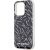Karl Lagerfeld KLHCP15XHZBPKCCU Aizsargapvalks priekš iPhone 15 Pro Max 6.7" / purple Zebra With Cord Neoriģinālie Maciņi