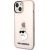 Karl Lagerfeld KLHCP14MHNCHTCP Ikonik Choupette Aizsargapvalks priekš iPhone 14 Plus / 15 Plus 6.7" / rozā Neoriģinālie Maciņi