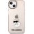 Karl Lagerfeld KLHCP14MHNCHTCP Ikonik Choupette Aizsargapvalks priekš iPhone 14 Plus / 15 Plus 6.7" / rozā Neoriģinālie Maciņi