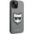 Karl Lagerfeld KLHCP14MSAPCHG Aizsargapvalks priekš iPhone 14 Plus / 15 Plus 6,7" / sudraba Neoriģinālie Maciņi