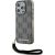 Karl Lagerfeld KLHCP15LHKDPNSK Hardcase IML Mono KL Pattern & Cord Aizsargapvalks priekš iPhone 15 Pro 6.1" / melns Neoriģinālie Maciņi