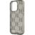 Karl Lagerfeld KLHCP15LHKDPNSK Hardcase IML Mono KL Pattern & Cord Aizsargapvalks priekš iPhone 15 Pro 6.1" / melns Neoriģinālie Maciņi