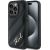 Karl Lagerfeld KLHCP14LPQDSMGK Diagonal Quilted Script Aizsargapvalks priekš iPhone 14 Pro 6.1" / melns Neoriģinālie Maciņi