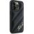 Karl Lagerfeld KLHCP14LPQDSMGK Diagonal Quilted Script Aizsargapvalks priekš iPhone 14 Pro 6.1" / melns Neoriģinālie Maciņi