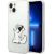 Karl Lagerfeld KLHCP14MCFNRC Choupette Fun Aizsargapvalks priekš iPhone 14 Plus / 15 Plus 6,7" / caurspīdīgs Neoriģinālie Maciņi