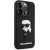 Karl Lagerfeld KLHCP14L3DRKINK Rubber Ikonik 3D Aizsargapvalks priekš iPhone 14 Pro 6.1" / melns Neoriģinālie Maciņi