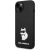 Karl Lagerfeld KLHCP14MSNCHBCK Silicone Choupette Aizsargapvalks priekš iPhone 14 Plus / 15 Plus 6.7" / melns Neoriģinālie Maciņi