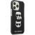 Karl Lagerfeld KLHCP13XTPE2TK Karl&Choupette Head Aizsargapvalks priekš iPhone 13 Pro Max 6,7" / melns Neoriģinālie Maciņi