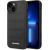 Karl Lagerfeld KLHCP14MPSQAK Puffy Elongated Logo Hardcase Aizsargapvalks priekš iPhone 14 Plus / 15 Plus 6,7" / melns Neoriģinālie Maciņi