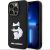 Karl Lagerfeld KLHCP14L3DRKHNK Rubber Choupette 3D Aizsargapvalks priekš iPhone 14 Pro 6.1" / melns Neoriģinālie Maciņi