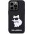 Karl Lagerfeld KLHCP14L3DRKHNK Rubber Choupette 3D Aizsargapvalks priekš iPhone 14 Pro 6.1" / melns Neoriģinālie Maciņi