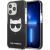 Karl Lagerfeld KLHCP13XTPECK Choupette Head Aizsargapvalks priekš iPhone 13 Pro Max 6,7" / melns Neoriģinālie Maciņi