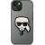 Karl Lagerfeld KLHCP14MSAPKHG Aizsargapvalks priekš iPhone 14 Plus / 15 Plus 6,7" / sudrabains Neoriģinālie Maciņi