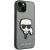 Karl Lagerfeld KLHCP14MSAPKHG Aizsargapvalks priekš iPhone 14 Plus / 15 Plus 6,7" / sudrabains Neoriģinālie Maciņi