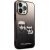 Karl Lagerfeld KLHCP14LTGKCK Aizsargapvalks priekš iPhone 14 Pro 6,1" / melns Neoriģinālie Maciņi