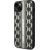 Karl Lagerfeld KLHCP14MPGKLSKG Aizsargapvalks priekš iPhone 14 Plus / 15 Plus 6.7" / pelēks Monogram Stripe Neoriģinālie Maciņi