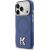 Karl Lagerfeld IML K Head Logo MagSafe Aizsargapvalks priekš iPhone 17 Pro / zils Neoriģinālie Maciņi