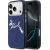 Karl Lagerfeld IML Choupettes Karl Script Logo MagSafe Aizsargapvalks priekš iPhone 17 Pro / zils Neoriģinālie Maciņi