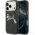 Karl Lagerfeld IML Choupettes Karl Script Logo MagSafe Aizsargapvalks priekš iPhone 17 Pro / melns Neoriģinālie Maciņi