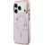 Karl Lagerfeld IML Choupettes Karl Script Logo MagSafe Aizsargapvalks priekš iPhone 17 Pro Max / rozā Neoriģinālie Maciņi