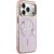 Karl Lagerfeld IML Choupettes Karl Script Logo MagSafe Aizsargapvalks priekš iPhone 17 Pro Max / rozā Neoriģinālie Maciņi