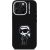 Karl Lagerfeld Silicone Karl Sketch MagSafe Aizsargapvalks priekš iPhone 16 Pro Max / melns Neoriģinālie Maciņi