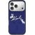 Karl Lagerfeld IML Choupettes Karl Script Logo MagSafe Aizsargapvalks priekš iPhone 17 Pro Max / zils Neoriģinālie Maciņi