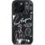 Karl Lagerfeld Grained Pattern & Logo MagSafe Aizsargapvalks priekš iPhone 16 Pro Max / melns Neoriģinālie Maciņi