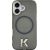 Karl Lagerfeld IML K Head Logo MagSafe Aizsargapvalks priekš iPhone 17 / melns Neoriģinālie Maciņi