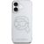 Karl Lagerfeld IML Rhinestones Karl Head Aizsargapvalks priekš iPhone 16 / caurspīdīgs Neoriģinālie Maciņi