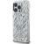 Karl Lagerfeld IML Karl Script Pattern MagSafe Aizsargapvalks priekš iPhone 16 Pro / balts Neoriģinālie Maciņi