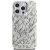 Karl Lagerfeld IML Karl Script Pattern MagSafe Aizsargapvalks priekš iPhone 16 Pro / balts Neoriģinālie Maciņi