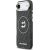 Karl Lagerfeld IML Choupette Head Logo MagSafe Case Aizsargapvalks priekš iPhone Air / melns Neoriģinālie Maciņi