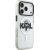 Karl Lagerfeld IML Karl Sketch Logo MagSafe Case Aizsargapvalks priekš iPhone 17 Pro / caurspīdīgs Neoriģinālie Maciņi
