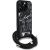 Karl Lagerfeld Crossbody Grained Pattern & Logo Case Aizsargapvalks priekš iPhone 16 Pro Max / melns Neoriģinālie Maciņi