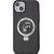 Karl Lagerfeld KLHMP14SHMRSKCK Aizsargapvalks priekš iPhone 14/15/13 6.1" Ring Stand / melns Neoriģinālie Maciņi
