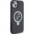 Karl Lagerfeld KLHMP14SHMRSKCK Aizsargapvalks priekš iPhone 14/15/13 6.1" Ring Stand / melns Neoriģinālie Maciņi