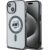Karl Lagerfeld KLHMP15SHCHNOTK Aizsargapvalks priekš iPhone 15/14/13 6.1" transparent hardcase IML Choupette`s Head Mag Neoriģinālie Maciņi