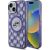 Karl Lagerfeld KLHMP15SHMCKMHU IML Monogram Karl&Choupette Head MagSa Aizsargapvalks priekš iPhone 15 6.1" / violets Neoriģinālie Maciņi