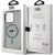 Karl Lagerfeld KLHMP15XHLSCHK Aizsargapvalks priekš iPhone 15 Pro Max 6.7" Hardcase IML Metal Choupette Head / melns Neoriģinālie Maciņi