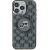 Karl Lagerfeld KLHMP15LHMCKMHK IML Monogram Karl&Choupette Head MagSa Aizsargapvalks priekš iPhone 15 Pro 6.1" / melns Neoriģinālie Maciņi