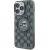 Karl Lagerfeld KLHMP15XHMCKMHK IML Monogram Karl&Choupette Head M Aizsargapvalks priekš iPhone 15 Pro Max 6.7" / melns Neoriģinālie Maciņi