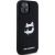 Karl Lagerfeld KLHMP15MSCHPPLK Silicone Choupette Aizsargapvalks priekš iPhone 15 Plus / 14 Plus 6.7" / melns Neoriģinālie Maciņi