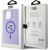 Karl Lagerfeld KLHMP15XSCMKCRHU Silicone Karl&Choupe Heads Aizsargapvalks priekš iPhone 15 Pro Max 6.7" / violets Neoriģinālie Maciņi