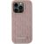 Karl Lagerfeld KLHMP15LPKHPORPP Leather Monogram Metal Logo Aizsargapvalks priekš iPhone 15 Pro 6.1" / rozā Neoriģinālie Maciņi