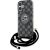 Karl Lagerfeld KLHMP16SHCKCKLCK Hardcase IML Crossbody Monogram Karl & Chou Aizsargapvalks priekš iPhone 16 6.1" / melns Neoriģinālie Maciņi