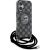Karl Lagerfeld KLHMP16SHCKCKLCK Hardcase IML Crossbody Monogram Karl & Chou Aizsargapvalks priekš iPhone 16 6.1" / melns Neoriģinālie Maciņi