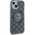 Karl Lagerfeld KLHMP15MHMCKMHK IML Monogram Karl&Choupette Head MagS Aizsargapvalks priekš iPhone 15 Plus 6.7" / melns Neoriģinālie Maciņi