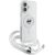 Karl Lagerfeld KLHMP16SHCCHNT Aizsargapvalks priekš iPhone 16 6.1" hardcase transparent IML Choupette Head & Cord Magsafe Neoriģinālie Maciņi